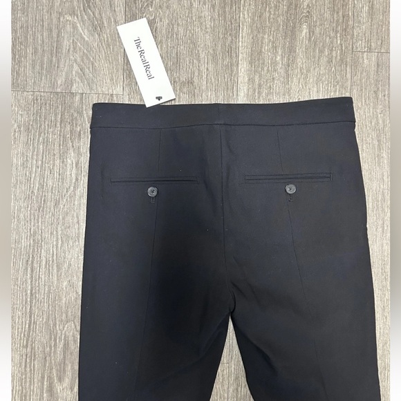 Vince Women’s Black Slim Ankle Pants Size 2 Stretch Cotton Blend Workwear - Picture 16 of 16